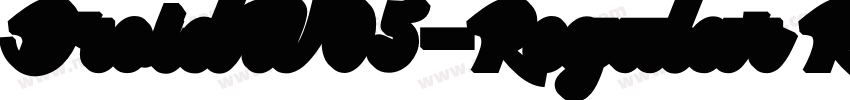 DroidW05-Regular Reg字体转换